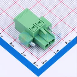 螺丝固定 1x2P 5.08mm 排数:1 每排P数:2缩略图