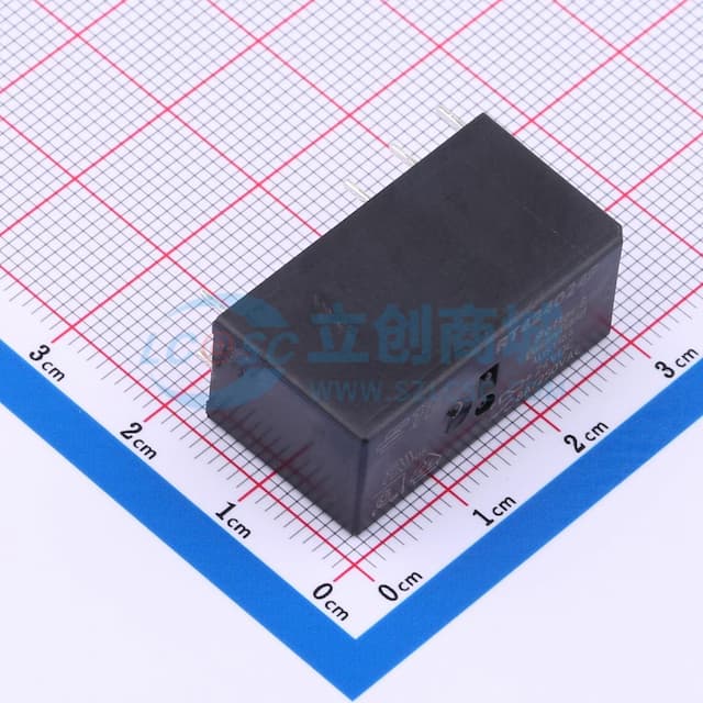 【插件】 2极8A通用功率PCB继电器，带强化绝缘实物图