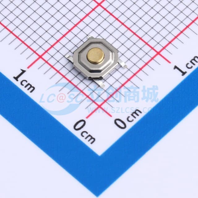 5.2*5.2*1.6mm 立贴 轻触开关实物图