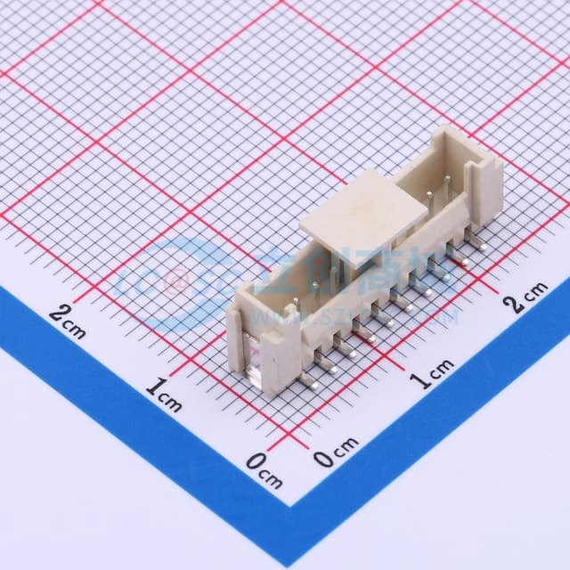 1x10P 间距:2mm 立贴实物图