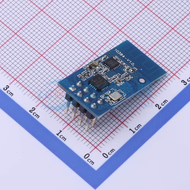 nRF24L01+PA+LNA无线数传2.4G射频模块 远距离双天线工业级实物图