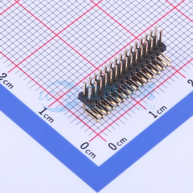 2x15P 间距:1.27mm 方针 【插件】实物图