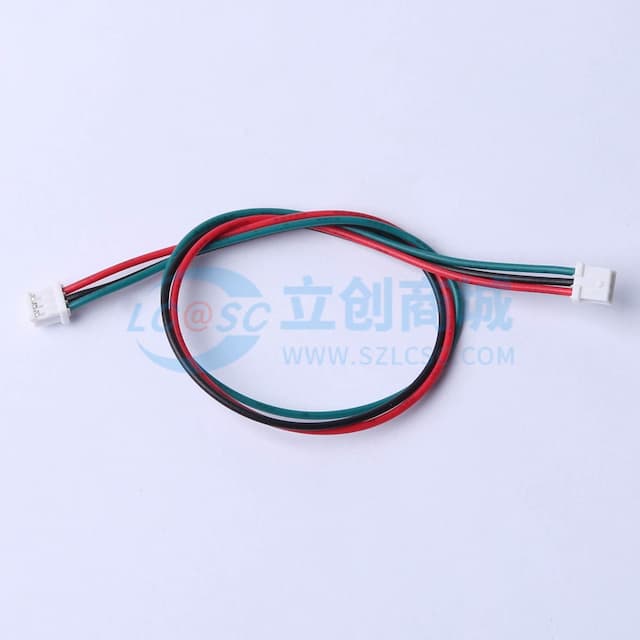 1.50mm (Molex 87439)HSG,3P端子线，长度200，双头同向实物图