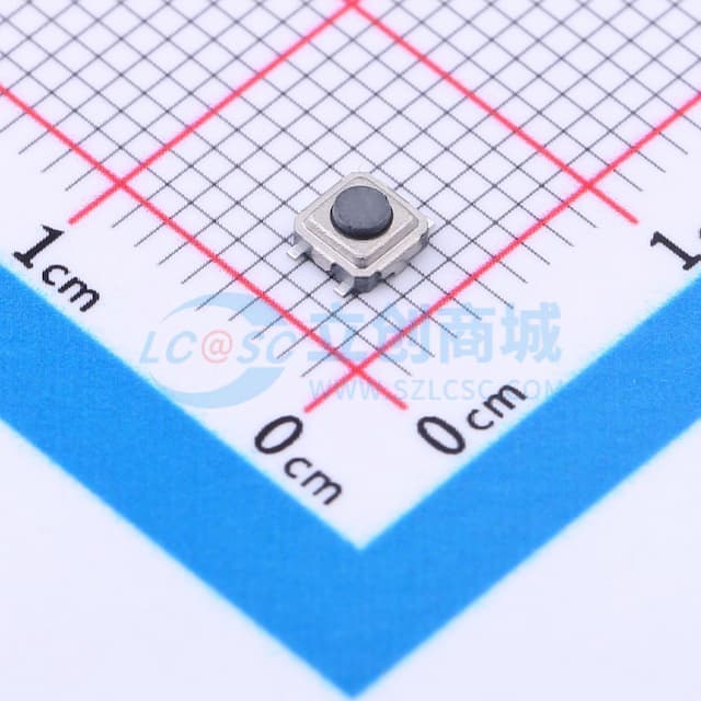 3.1*3.1*1.5mm 立贴 轻触开关实物图