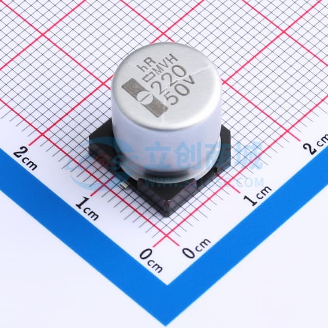 220uF ±20% 50V实物图