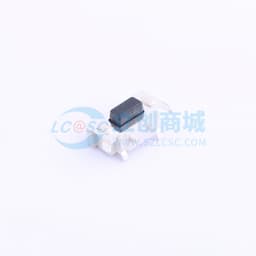 轻触开关 3*6*3.5侧按 直径0.6定位柱 白体黑头 250力度缩略图