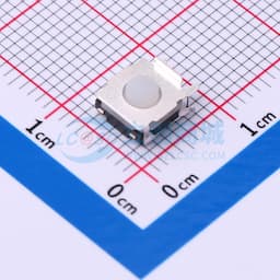 侧插防水轻触开关 硅胶白钮 320gf缩略图