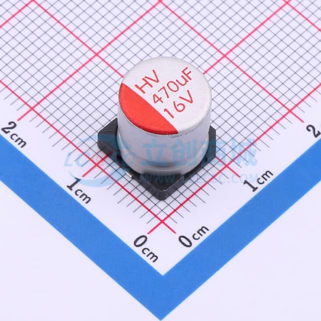 470uF ±20% 16V实物图