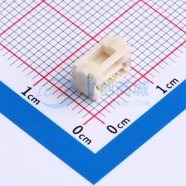 间距:1.25mm 卧贴实物图