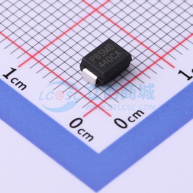 双向TVS 376V截止 峰值浪涌电流：1A实物图