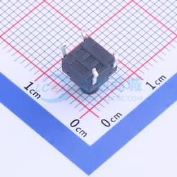 6.2*6.2*7.5mm 直插 轻触开关 【插件】缩略图