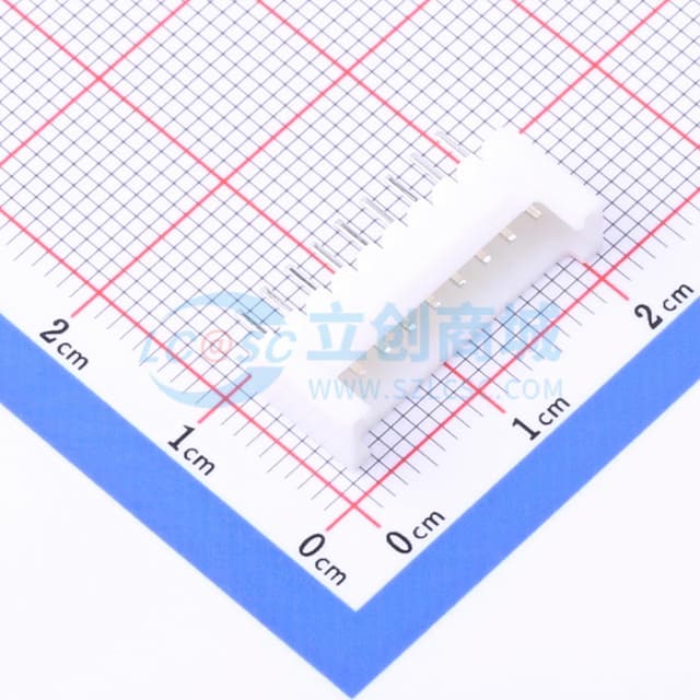 1x9P 间距:2mm 直插 系列:HY 【插件】实物图