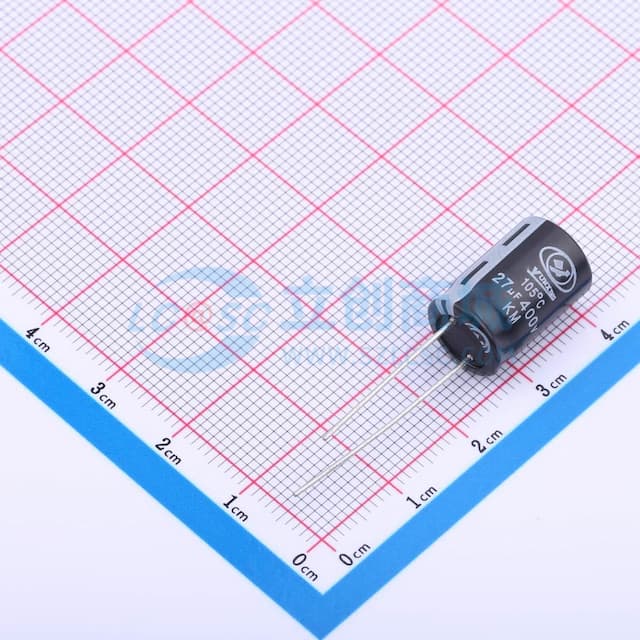 27uF ±20% 400V实物图