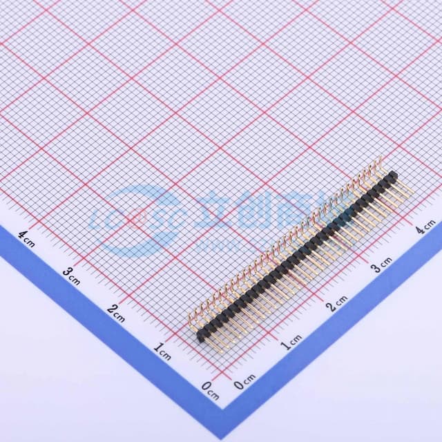 1x34P 间距:1.27mm 方针实物图