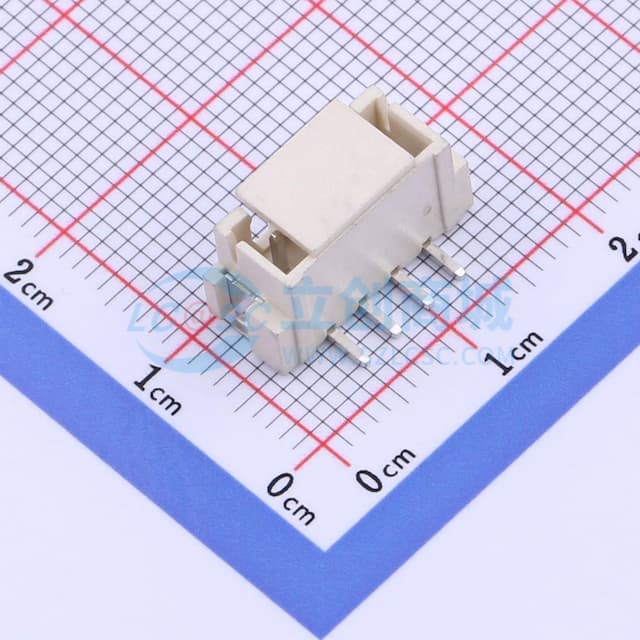 1x4P 间距:2.5mm 立贴 系列:XH实物图