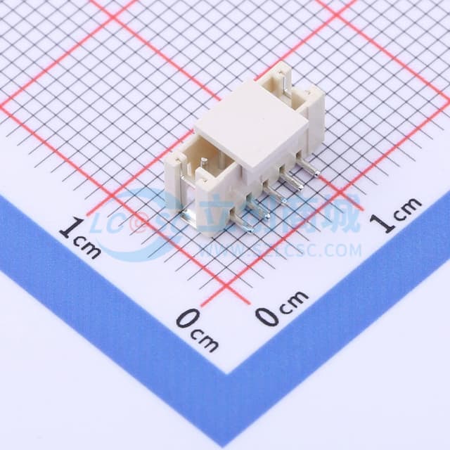 1x5P 间距:1.5mm 立贴 系列:ZH实物图