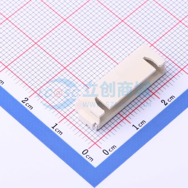 1x8P 间距:2.54mm 卧贴 系列:XH实物图