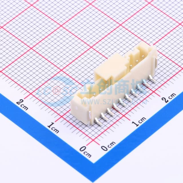 1x10P 2mm 立贴实物图
