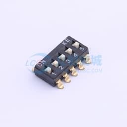 2.54mm 5位贴片高柄拨码开关缩略图