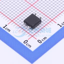光电晶体管输出光耦合器，SOP-4封装，引脚间距100 mil，迷你扁平封装缩略图