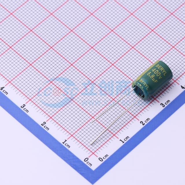 6.8uF ±20% 400V实物图