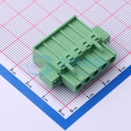 螺丝固定 1x5P 5.08mm 排数:1 每排P数:5缩略图