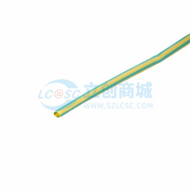[一整盒200米] DELIXI(德力西) 热缩管 2mm 黄绿 RSG2SD实物图