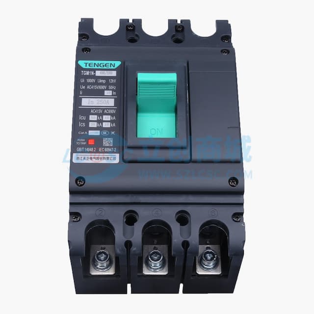 TENGEN(天正电气）TGM1N(祥云3.0)系列塑壳断路器 TGM1N-400L/3300 250A实物图