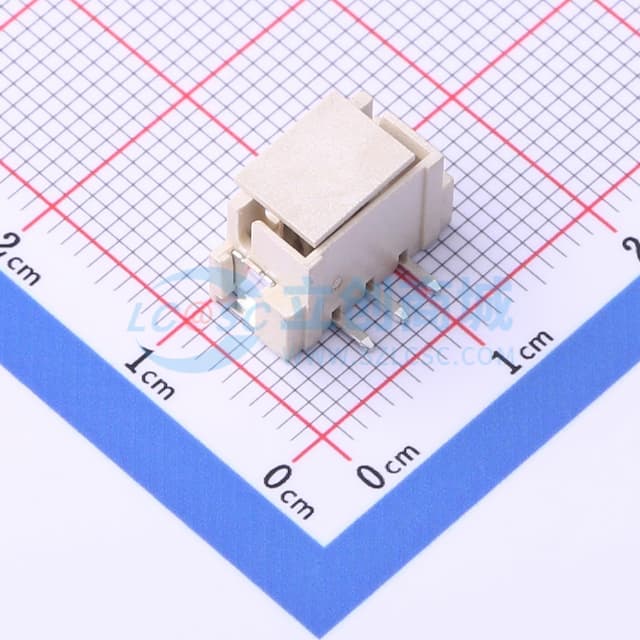 1x3P 间距:2.54mm 立贴 系列:XH实物图