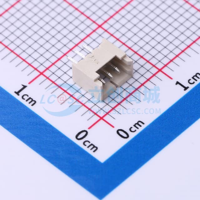 【插件】1x3P 间距:1.25mm 直插实物图