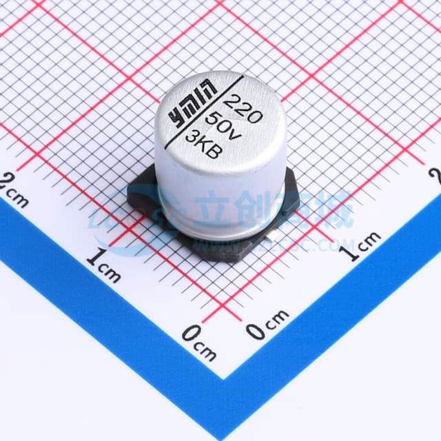 车规级 220uF ±20% 50V实物图