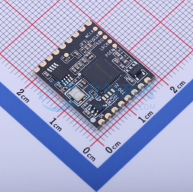 CI1122单麦离线语音识别贴片模块实物图
