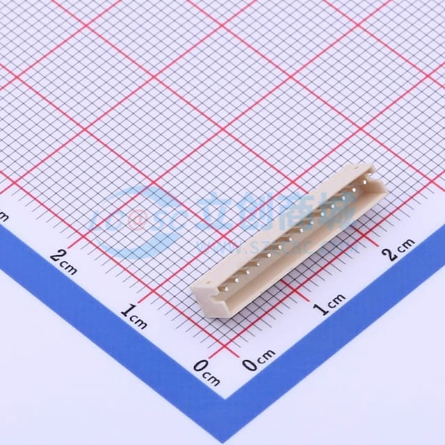 1x14P 间距:1.5mm 直插 系列:ZH【插件】实物图