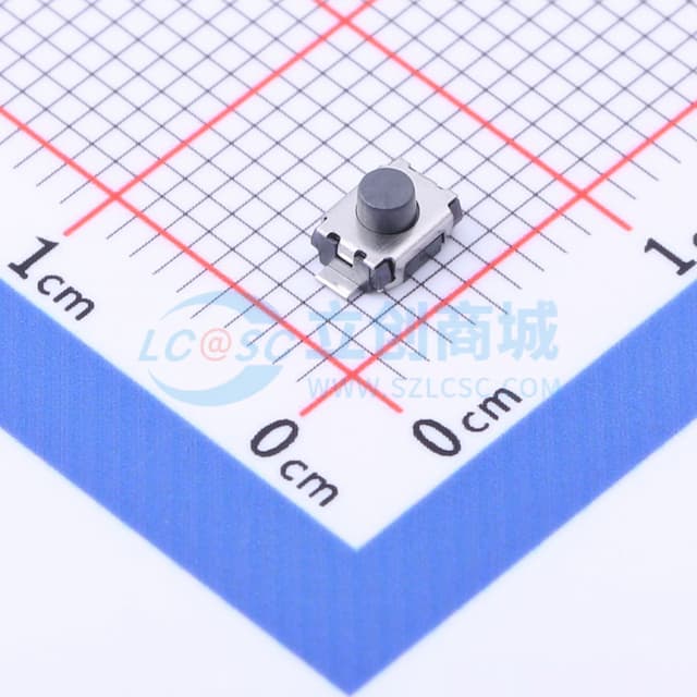 3.9*2.9*2.5mm 立贴 轻触开关实物图