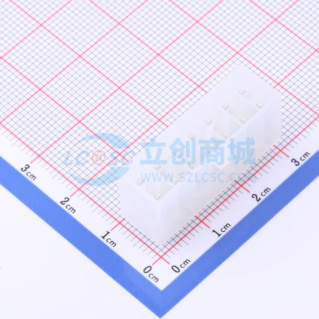 2x7P 间距:4.2mm 直插 系列:Mini-Fit(MX 4.2) 【插件】实物图