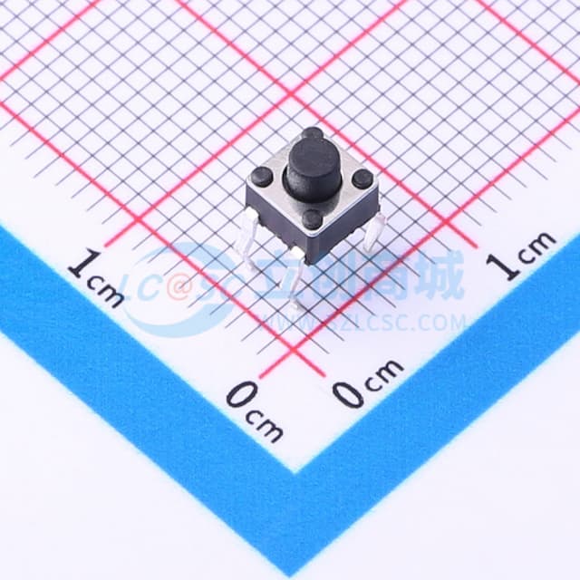 4.5*4.5*4.5H-JZ 260gf 铜盖【插件】实物图