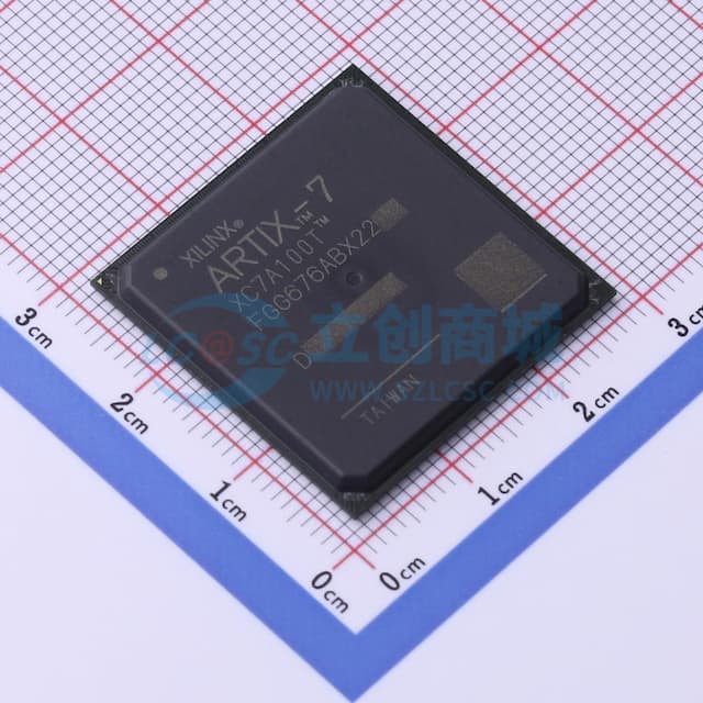 - XC7A100T 1FGG676C实物图