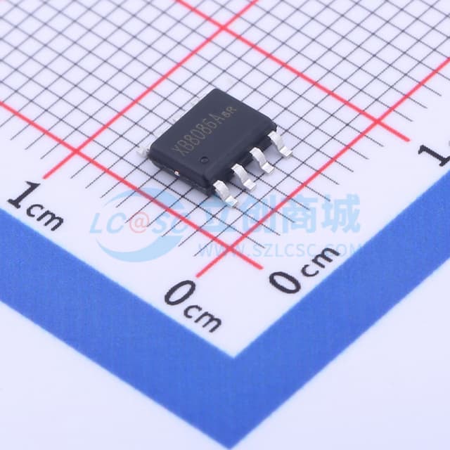单节锂离子/聚合物电池保护IC实物图