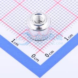 雄和远景，电路板表贴圆螺母柱，M4Xφ8.74X6+1.53，铜镀锡，编带装缩略图