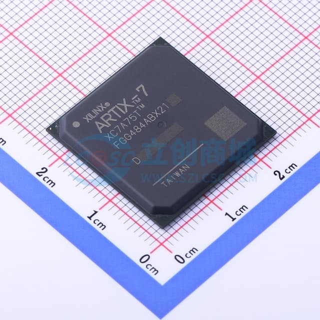 - XC7A75T 1FGG484C实物图