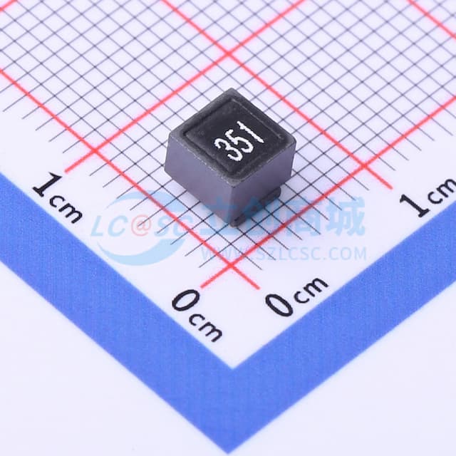 两路 贴片共模滤波器 阻抗350Ω@100MHz实物图