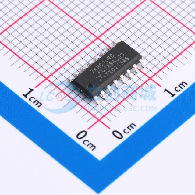 双JK触发器，带置位和复位功能，正边沿触发实物图