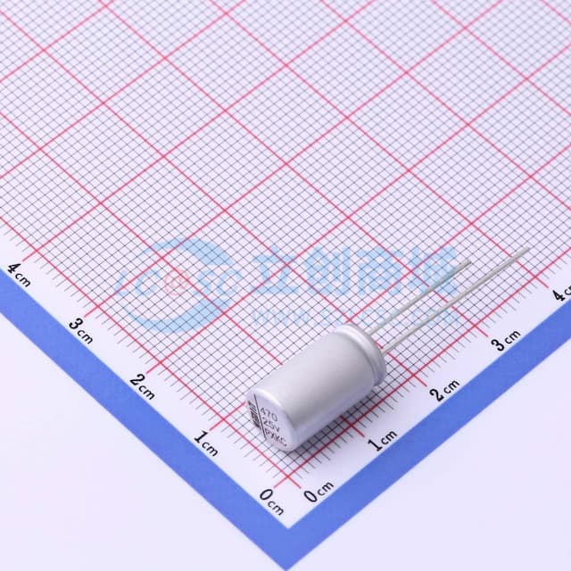 470uF ±20% 25V实物图