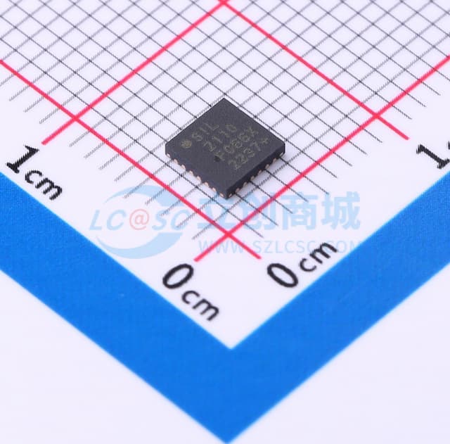 单芯片HID USB至UART桥接器实物图