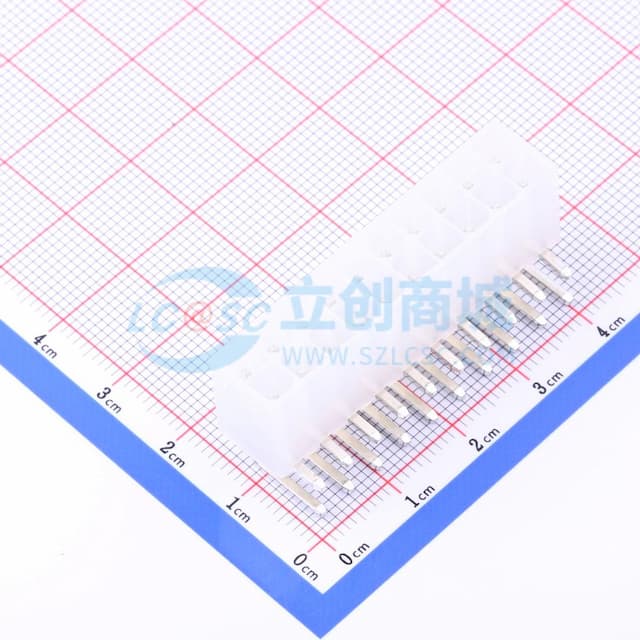 2x10P 间距:4.2mm 弯插 系列:Mini-Fit(MX 4.2) 【插件】实物图