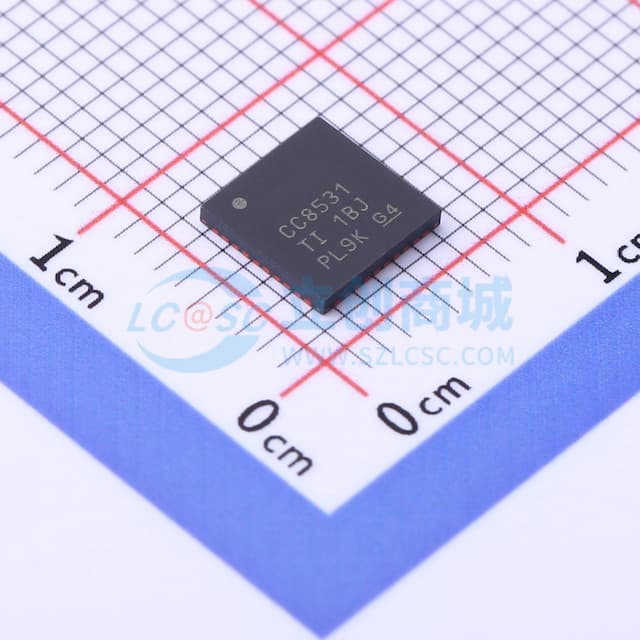 用于无线数字音频流传输的2.4GHz射频系统级芯片（RF SoC）实物图