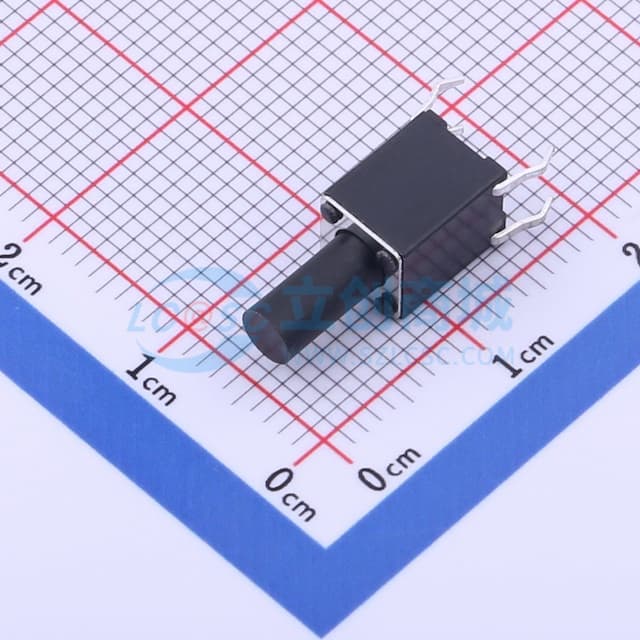 6*6*15mm 直插 轻触开关 【插件】实物图