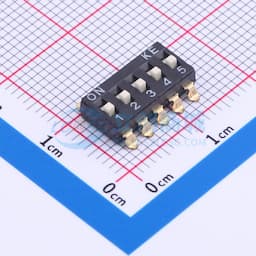 2.54mm 5位贴片高柄拨码开关缩略图