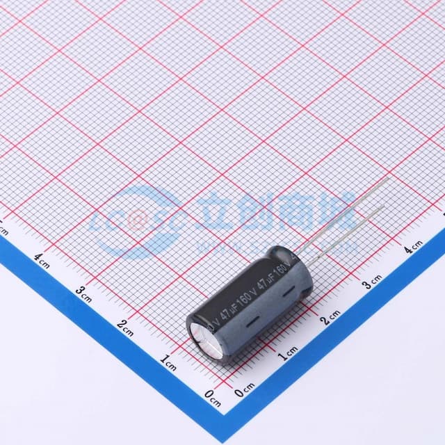 47uF ±20% 160V实物图