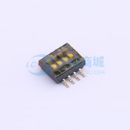 1.27mm 4位贴片拨码开关(S脚)缩略图